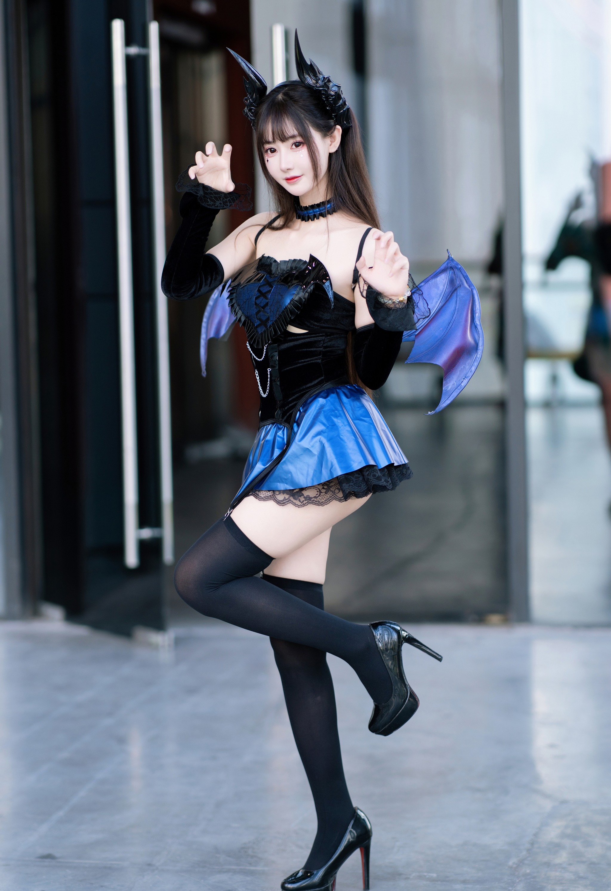图片[1]-羽生三未 – NO.013 小恶魔 漫展[12P]-XikXak